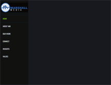 Tablet Screenshot of marshallmedia.net